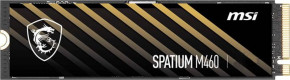  SSD 1TB MSI Spatium M460 M.2 2280 PCIe 4.0 x4 NVMe 3D NAND TLC (S78-440L930-P83)