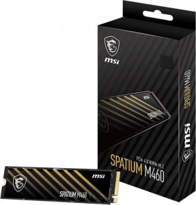  SSD 1TB MSI Spatium M460 M.2 2280 PCIe 4.0 x4 NVMe 3D NAND TLC (S78-440L930-P83) 6