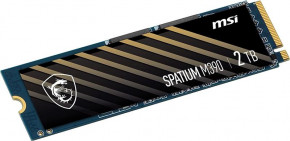  SSD 2TB MSI Spatium M390 M.2 2280 PCIe 3.0 x4 NVMe 3D NAND TLC (S78-440Q350-P83) 3