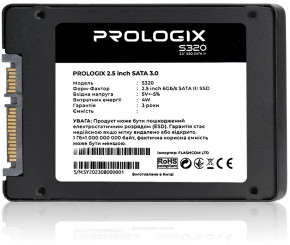  SSD  960GB Prologix S320 2.5 SATAIII TLC (PRO960GS320) 4