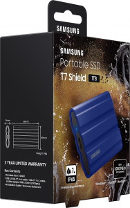 SSD  Samsung T7 Shield 1 TB Blue (MU-PE1T0R/AM) 10