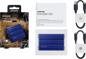 SSD   Samsung T7 Shield 2TB Blue (MU-PE2T0R) 9