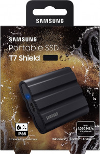   SSD 2.5 USB 2.0TB Samsung T7 Shield Black (MU-PE2T0S/EU) 9