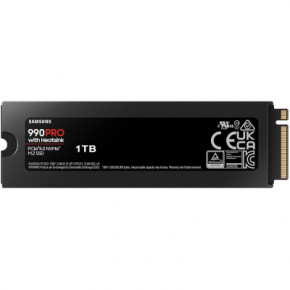  SSD  M.2 Samsung 990 PRO with Heatsink 1TB (MZ-V9P1T0CW) (1)