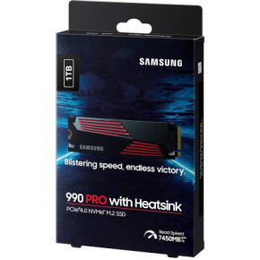  SSD  M.2 Samsung 990 PRO with Heatsink 1TB (MZ-V9P1T0CW) (8)