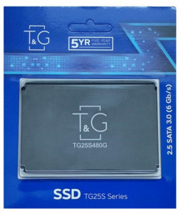  SSD 480Gb T&G 3D TLC (TG25S480G) 4