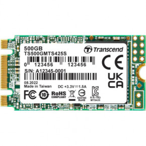  SSD M.2 2242 500GB Transcend (TS500GMTS425S)