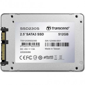  SSD 2.5 512GB Transcend (TS512GSSD230S)