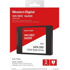 SSD  2,5 WD Red SA500 2TB (WDS200T1R0A) 4