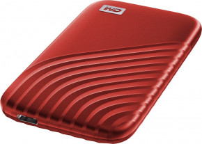  SSD USB 3.0 WD Passport 2TB R1050/W1000MB/s Red (WDBAGF0020BRD-WESN) 6