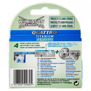     Wilkinson Sword Quattro Sensitive, 4  509805 3