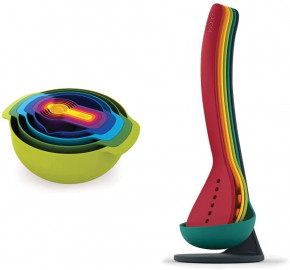    Joseph Joseph Bowls Set + Tool Set Rainbow (0)