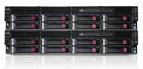    HP P4300 G2 7.2TB SAS Starter SAN (BK716A)