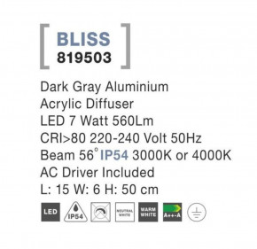   BLISS Nova Luce 819503 5