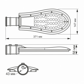 LED   VIDEX IP65 30W 5000K VL-SLE15-306 (VL-SLE15-306) 4