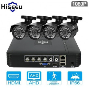   Hiseeu 4AHBB12-P 4ch AHD-2MP 1080P Outdoor 3