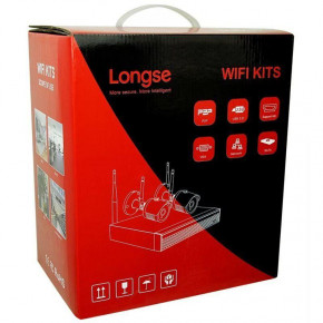    WIFI  2  Longse WIFI 3604-5Mp Kit 2, 300 , 5 , Quad HD 6