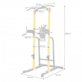      inSPORTline Power Tower PT250 (20845) 3