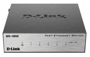  D-Link DES-1005D/O2 Metal case (DES-1005D/O2B) 3