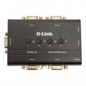 KVM- D-Link DKVM-4U 4- USB 5