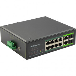 PoE  8ch 1000Mbps+2G uplink 2 SFP