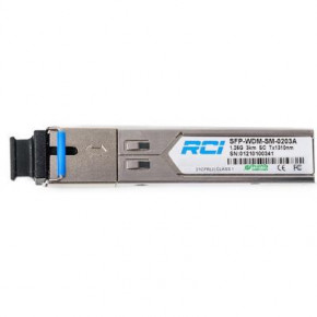  SFP RCI 1G 20km LC Tx 1310nm (SFP-WDM-SM-0220AD-LC)