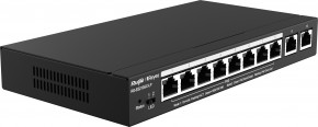  Ruijie Reyee RG-ES210GC-LP (8xGE PoE+, 2xGE Uplink, CCTV, Cloud Managed, L2, max PoE 70W, , , ) 3