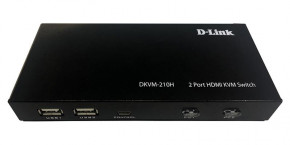 KVM- D-Link DKVM-210H 2xHDMI, 2xUSB (DKVM-210H)