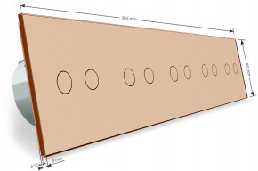   Livolo 10  (2-2-2-2-2)   (VL-C710-13) 5