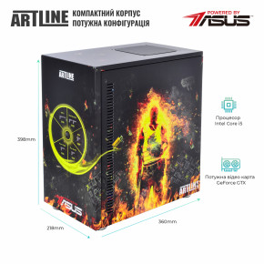  ' Artline Overlord CG10 (CG10v07CS) 5