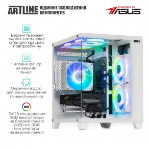  ARTLINE Gaming X33WHITE Windows 11 Home (X33WHITEv21Win) 5