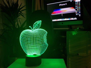    3D  3DToyslamp Apple (12-071) 3