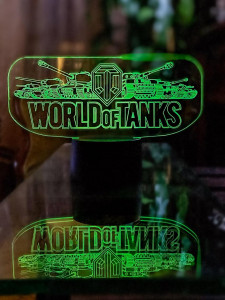    3D  3DToyslamp World Of Tanks (q0714)