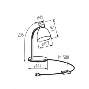   Kanlux LORA HR-40-B 7561 3