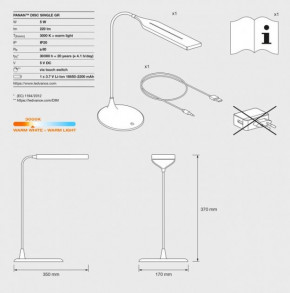    Ledvance LED PANAN DISC 5W 3000K (4058075472754) 10