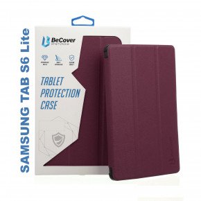 - BeCover Smart Case  Samsung Galaxy Tab S6 Lite 10.4 P610/P615 Red Wine (705216) 3