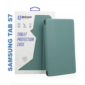 - BeCover Smart Case  Samsung Galaxy Tab S7 (SM-T875) Dark Green (705222) 10