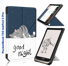  Ultra Slim Origami BeCover  PocketBook 740 Inkpad 3 / Color / Pro Good Night (707164) 9