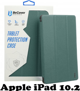 -   Soft TPU BeCover Apple Pencil  Apple iPad 10.2 2019/2020/2021 Dark Green (707534)