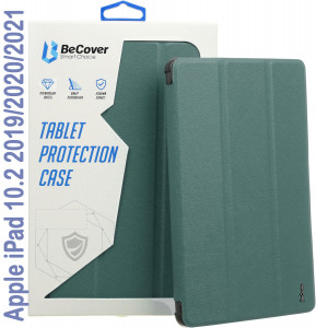 - BeCover Smart Case  Apple iPad 10.2 2019/2020/2021 Dark Green (707963)