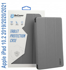 - BeCover Smart Case  Apple iPad 10.2 2019/2020/2021 Gray (707964)