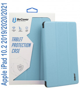 - BeCover Smart Case  Apple iPad 10.2 2019/2020/2021 Light Blue (707965)