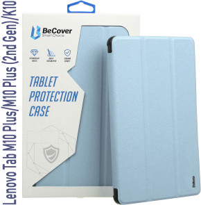 - BeCover Smart Case  Lenovo Tab M10 Plus TB-X606/M10 Plus (2nd Gen)/K10 TB-X6C6 Light Blue (708028)