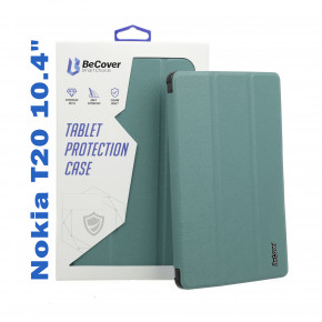 - BeCover Smart Case  Nokia T20 10.4 Dark Green (708043) 5