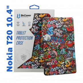 - BeCover Smart Case  Nokia T20 10.4 Graffiti (708056) 5