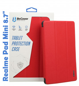 - BeCover Smart Case  Realme Pad Mini 8.7 Red (708260) 5