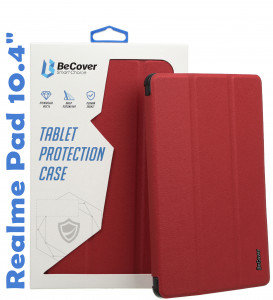 - BeCover Smart Case  Realme Pad 10.4 Red Wine (708269) 5