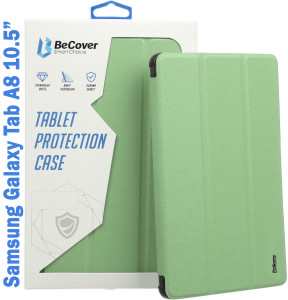 - Soft Edge BeCover   Apple Pencil  Samsung Galaxy Tab A8 10.5 (2021) SM-X200 / SM-X205 Green (708332) 5