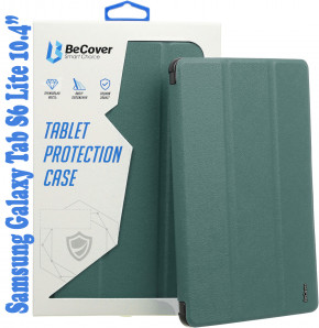 - Soft Edge BeCover   Apple Pencil  Samsung Galaxy Tab S6 Lite 10.4 P610/P613/P615/P619 Dark Green (708353)