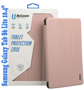 - Soft Edge BeCover   Apple Pencil  Samsung Galaxy Tab S6 Lite 10.4 P610/P613/P615/P619 Rose Gold (708355)